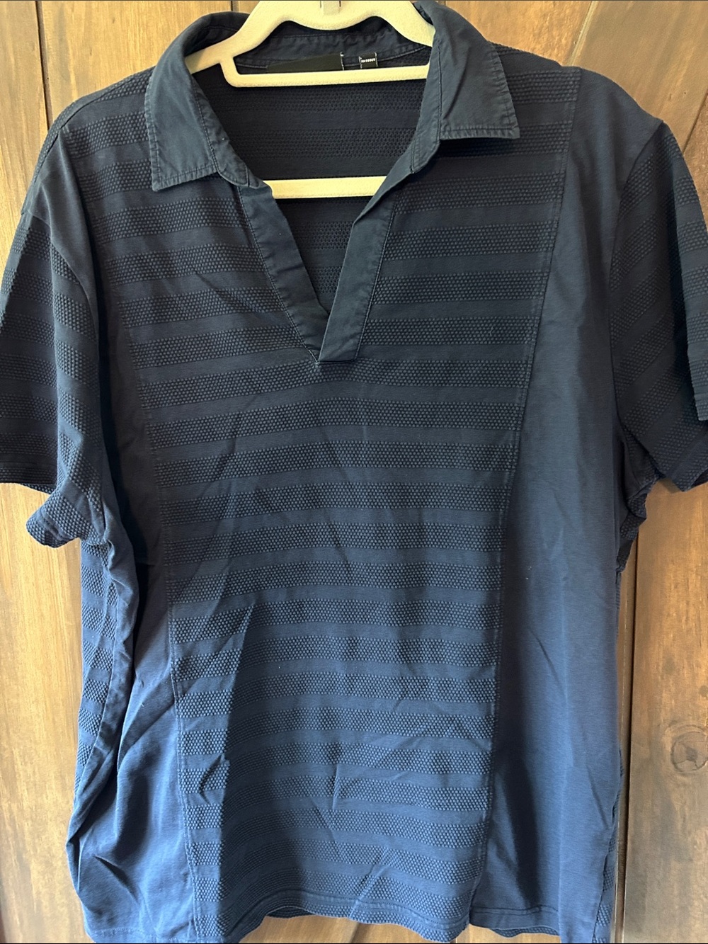 Murano Men's Navy Short-Sleeve Polo Shirt